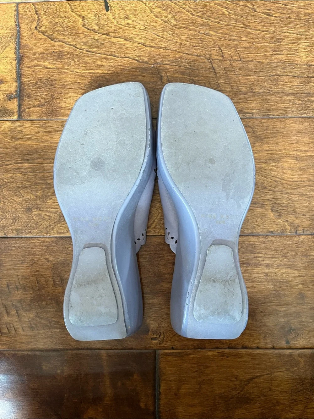 Nine West Lavender Wedge Sandals